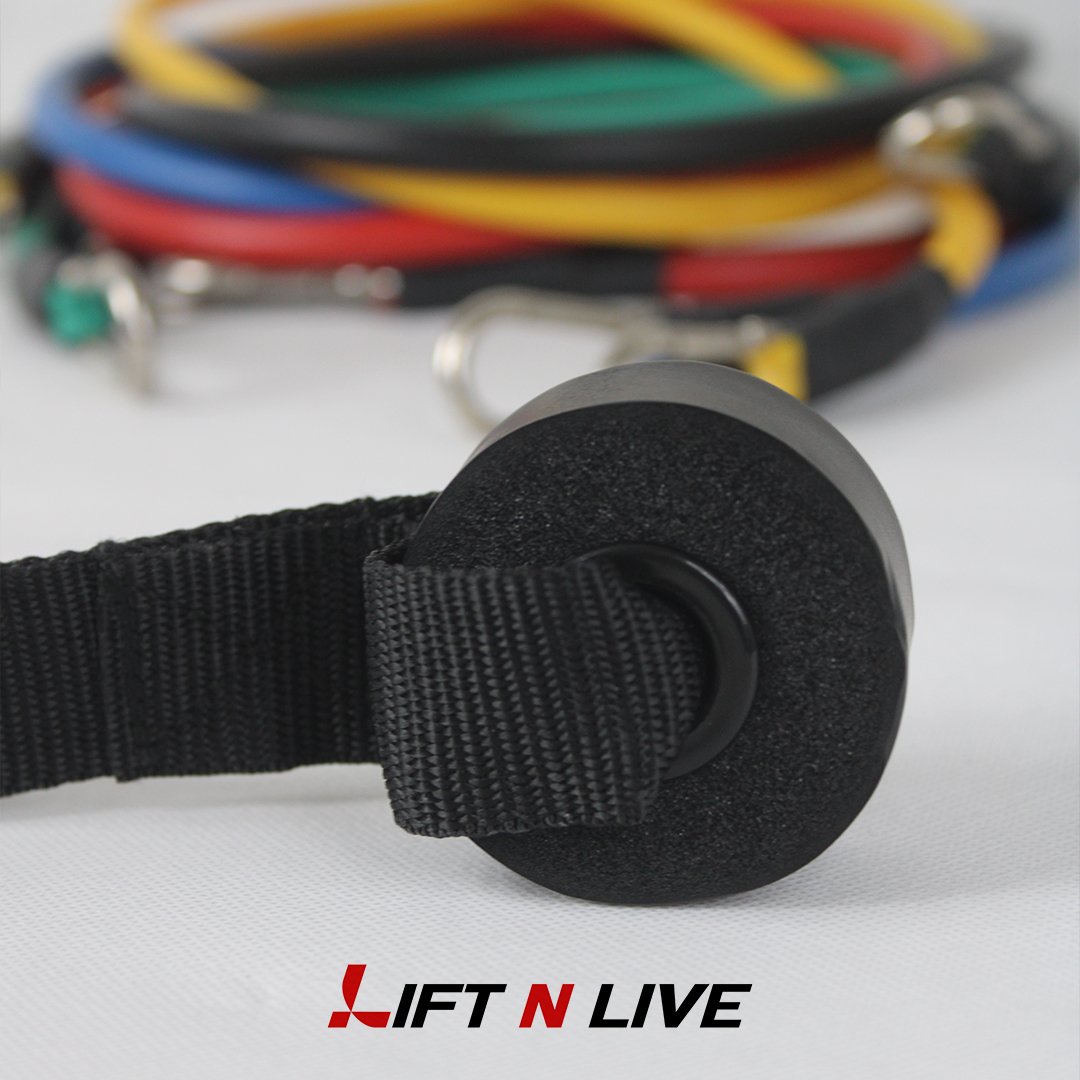 9 11-in-1 Portable Power Resistance Bands Set – Home Gym Workout Kit - Image 1